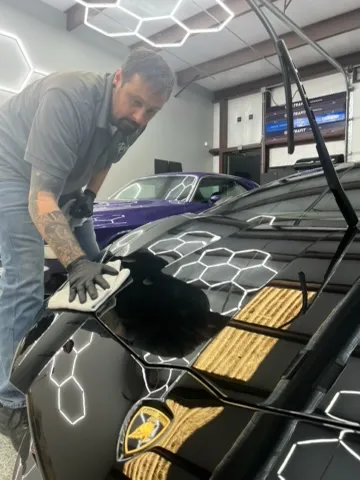 Finishing detail work